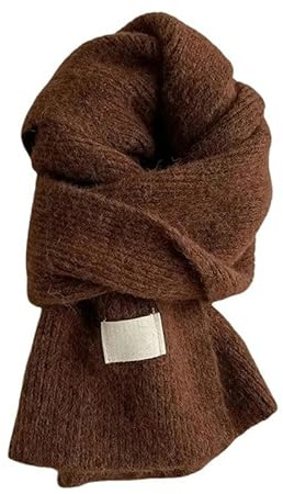 Schal Damen-Winterschal Aus Verdicktem, Weichem Kaschmir-Strick-Langschal