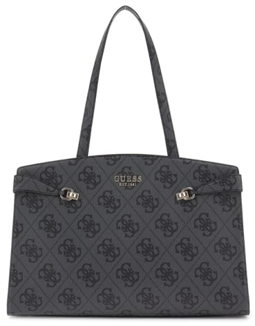 GUESS Lorelei Travel Weekend Bag Coal Logo