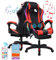 Kasituny Gaming Chair, Computer Chair with Bluetooth-Compatible Speakers, and RGB LED Lights, Ergonomic Desk Chair with Footrest, Headrest, Armrests and Lumbar Support, 400 lbs Max Capacity