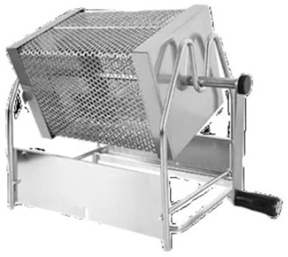 casstaly Manual Coffee Roaster Stainless Steel Drum Type Coffee Bean Roaster Machine Roaster for Grains Beans Peanuts Nuts