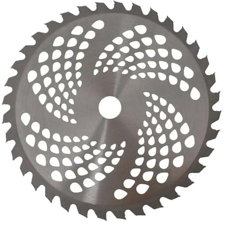 TYDHGSE Lama for Testa di Taglio for Decespugliatore da 9 Pollici E 36 Denti, Disco da Taglio for Decespugliatore da Legno, for Tosaerba da Giardino, Tagliaerba, Utensili Elettrici
