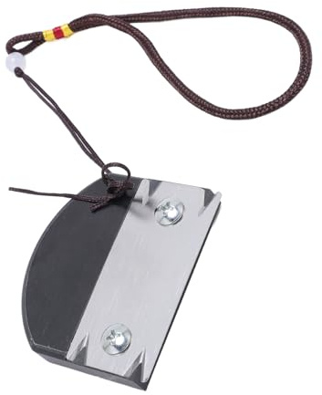 Marhynchus Raboteuse à Main pour Le Travail du Bois, Base en ABS et Acier Inoxydable avec 4 Lames en Forme de V pour Placage en Mélamine PVC ABS, Outil Léger Facile à Installer pour Charpentiers et