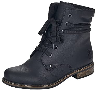 Rieker Herbst/Winter, Women’s Ankle Boots, Black (Schwarz/Schwarz 02), 6 UK (39 EU)