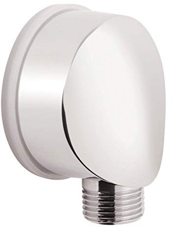 aquaSu® Jamari Hose Connection Angle with 1/2 Connection for Flush-Mounted Installation, Metal, Chrome, 72394 7