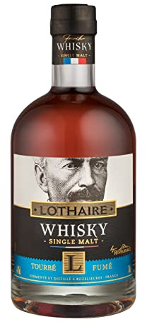 Lothaire - Whisky Single Malt Tourbé Fumé 44° (1 X 0.70L)
