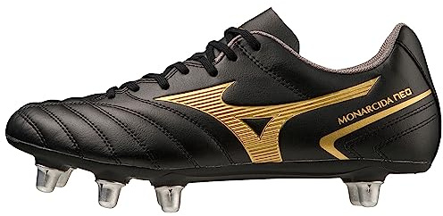 Mizuno Monarcida Neo Rugby Unisex, Nero Oro, 42 EU