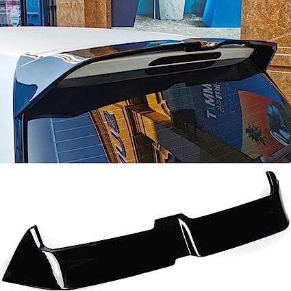 RTBMX per VW Golf 7/7.5 GTI 2014-2020,Spoiler per Baule da Tetto Posteriore Tronco Tetto Ala Coda Labbro Alettone Auto Styling Accessori,A/Black