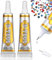 B7000 Glue Clear Adhesive - 15ml/0.5oz (2 Pack) - Jewelry Bead B-7000 Glue with Precise Tips for Rhinestones Fabric, Glass, Jewelry Making, DIY Art Crafts, Leather, Toys