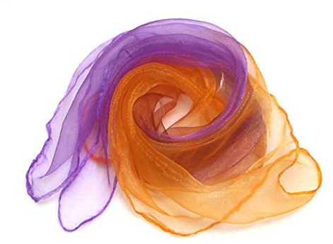 Toyvian Nylon-tanzschals Jonglieren Für Jungen Und Mädchen Erwachsene 20 Stück Zufällige Farben Schals Spielen