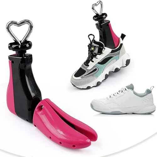 Yuehuamech Shoe Stretcher 1 unit Women Men Adjustable Boot Expander Shoe Tree Stretcher Shoe Expander Widener for Ladies High Top Shoes All Shoe Types(EU 35-42/EU 43-47)