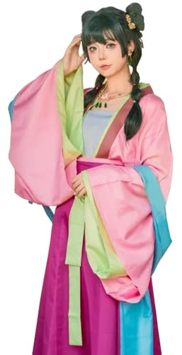 CR ROLECOS Maomao Cosplay Costume Hanfu Costume Women's Outfits Anime Halloween Suit L