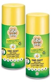 Insetticida Autosvuotante Aerosol One-Shot Casa Jardin,contro Insetti Volanti e Striscianti,Piretro Naturale e Permetrina,Insetticida Formiche, Zanzare, Mosche, Ragni,per interno,150 ml per 100mq (2)