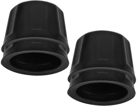 Kichvoe Tapacubos de Goma para ATV 110-250cc 2 Piezas Accesorios Resistentes Protección Anti Polvo Durable Repuesto para Vehículos