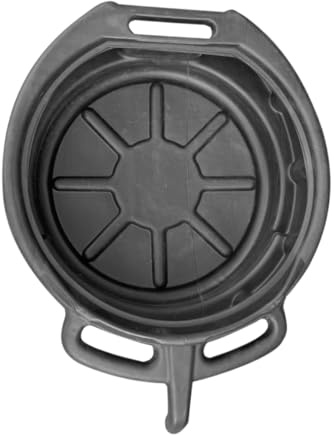 SOLUSTRE Vaschetta Raccolta Olio Esausto 8l in PE Resistente Contenitore per Autoveicoli Vaschetta Cambio Olio Portautensili per Manutenzione Auto e Meccanica