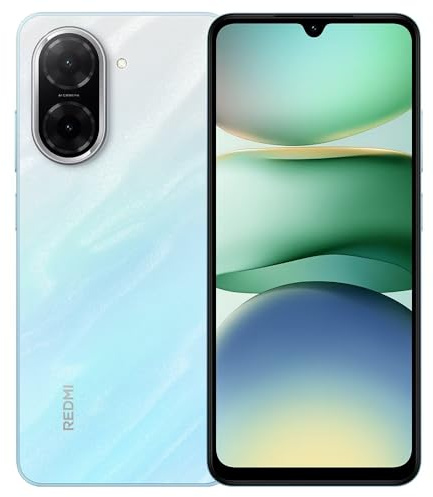 XIAOMI Redmi A5 4G Smartphone,4GB+128GB,Blue,UNISOC T7250 CPU 6.88 Display 5200mAh Battery 15W Fast Charging 32MP AI Dual Camera,No NFC,with Charger