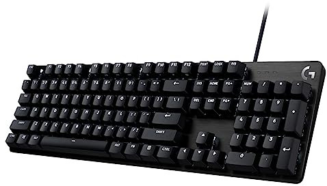 Logitech G413 SE Full-Size Teclado Mecánico para Gaming, Disposición QWERTY Pan Nordic - Negro
