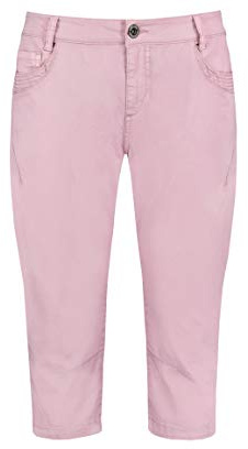 Sublevel Damen 3/4 Capri Stoff-Hose Stretch Light-Purple L