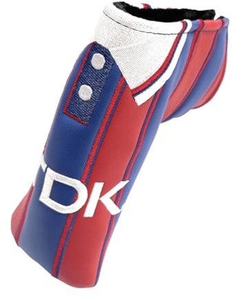 Caddy Club Golf – Crystal Palace Holmesdale Road Regular Putter Cover – klassiska fotbollsklubbsdesigner – premium sömnad, hållbart foder