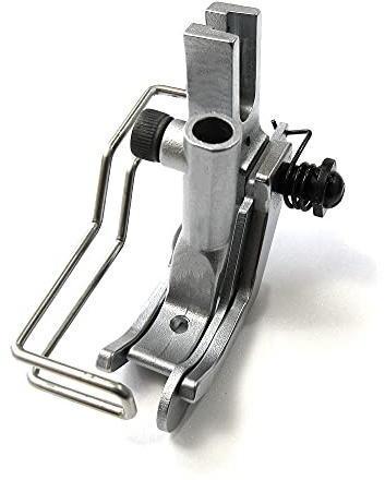 Pie de costura superior de guía de borde derecho para máquina DURKOPP Adler 69 267 269 (tamaño de la guía: 3 mm)