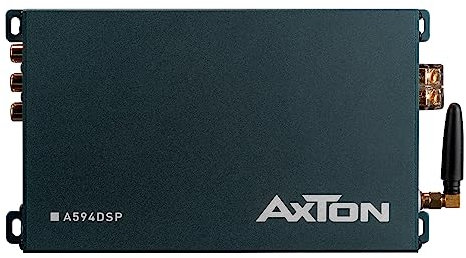 AXTON A594DSP: 4-Kanal Verstärker mit 6 DSP-Kanälen, optischem Eingang, Endstufe verlinkbar, ausgestattet mit Handy App-Steuerung, Bluetooth Audiostreaming, Hi-Res Audio optional