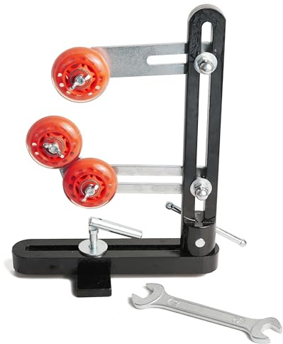 Woodturning Lathe Spindle Steady Rest MC-FS4, Wood Turning Three Wheels Stabilizer Clamping Tool.