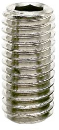 oavhvchg 10/50 Stück M1,6 M2 M2,5 Länge 2–12 mm 304 Edelstahl Sechskant Innensechskant Flachpunkt Stellschraube Madenschraube(4mm,50pcs M2)