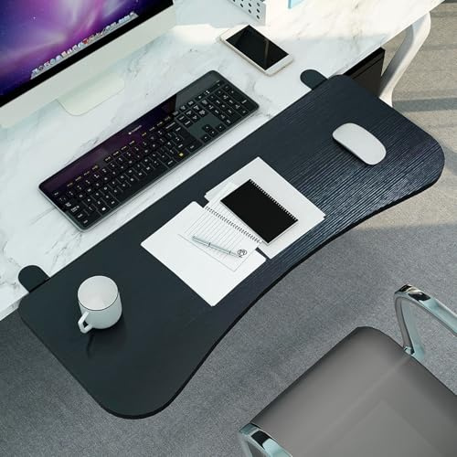 Machtiging Extensión de Escritorio ergonómica,Bandeja De Teclado Plegable,Estante de reposabrazos de Montaje en Mesa,Soporte Abrazadera para RatóN,Soporte De Brazo Codo Computadora,para Hogar