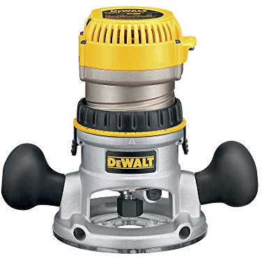DEWALT Router, Fixed Base, 12-Amp, 24,000 RPM Variable Speed Trigger, 2-1/4HP, Corded (DW618)