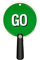 Liontouch - Segnale Stop & Go, Rosso e Verde | età 1+ | 22,5 x 14 cm | Paletta Giocattolo a Due Facce in Gommapiuma Resistente | Ideale per Insegnare ai Bambini la Sicurezza Stradale e del Traffico