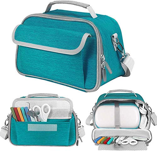 LEFOR·Z Tragetasche Kompatibel für Cricut Joy und Zubehör,Aufbewahrungstasche Kompatibel für Cricut Pen Set und Basis-Werkzeugsatz,Grün