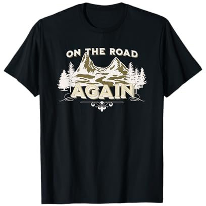 On The Road Again | Aventure de style western rétro T-Shirt