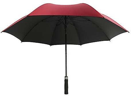 ZURBAQD Golfschirm, automatisches Öffnen und Schließen, super große Belüftung, Winddicht, regenfest, verstärkte Regenschirmoberfläche, sonnig und regnerisch, doppelte Verwendung Warm as Ever