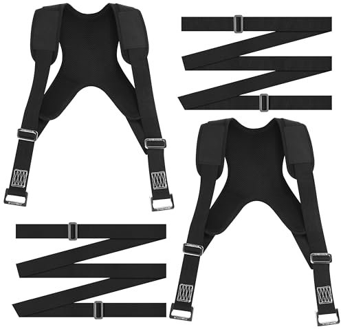 Tragegurte Umzug Möbel Set,Kraftvolle, Transportgurt, Stark, langlebig und bis zu 300 kg belastbar Ergonomisch und effizient für stressfreien Möbeltransport. Ideal für Profis und Heimwerker. Schwarz