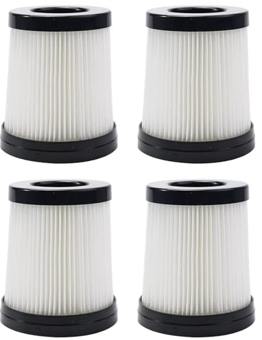 4-Pack Replacement Filters for 202 Cordless Vacuum Cleaner and for Oraimo OSV-102 |Washable Filters for Besswin W26 and VacLife for VL732 | Maintain Clean
