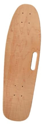 F Fityle Blank Skateboarddeck Longboard Praktische Anfänger Surfen Landausrüstung Downhill Road Board Professionelles Holz Skate -Deck, 24 in