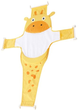 LOORGVEL Badewannensitz für Neugeborene Bequeme Babybadewanne mit Netz Sicherer Badespaß für Junge Mädchen Rutschfest und Atmungsaktiv Einfach zu Reinigen Lagern
