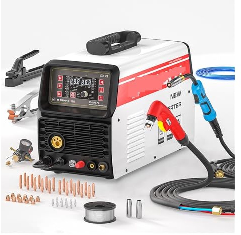 Cortadora de plasma, Máquina de corte por plasma con MIG TIG MMA, sin contacto alta frecuencia, soldadora multiproceso, soldadura gas/sin gas