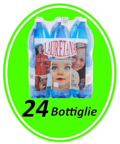 Acqua LAURETANA NATURALE 1.5L (Promozione Sales & Service) Pack D
