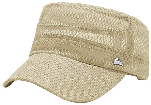 JIAHG Herren Baseball Cap Sonnenhut Mesh Baseballmütze Sommerhut Schnell trocknend Baseball Kappen Sport Cap Flatcap, Frühling und Sommer Bedarf