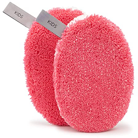 Waschies Babys & Kinder Waschpads – 2er-Set Pink – hergestellt in Deutschland - Eignung bei Windeldermatitis & Neurodermitis - hypoallergene Alternative zu Einweg-Feuchttüchern und Waschlappen