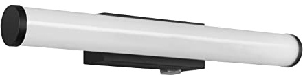 Trio Leuchten LED Bad Wandleuchte Mattimo 283270132, Metall Schwarz matt, Kunststoff weiß, inklusiv 4.3 Watt LED |