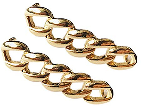 vepoty Metal Shoelaces Clips 2pcs Shoe Charms Buckle Pearl Rhinestones Shoes Accessory for Sneakers Shoes Women Girl