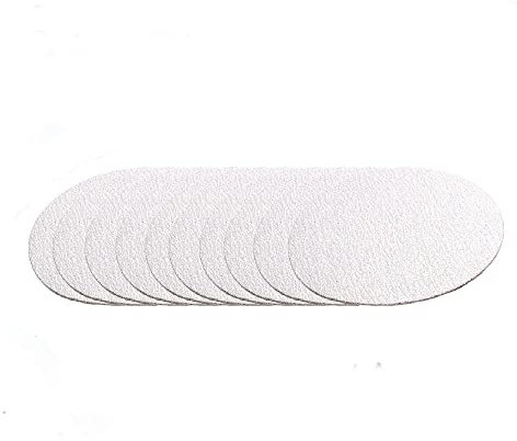 Disco de lija de 125 mm, 10 unidades de papel de lija de grano 1000 de 5 pulgadas, papel de lija redondo para coche de madera y metal