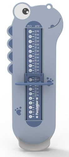 Pedimetre Baby & Kind - Schuhgröße 0-35 - Fußmessgerät zur Bestimmung der Größe ab dem Kleinkindalter Baby-Fußmessgerät (Blau)