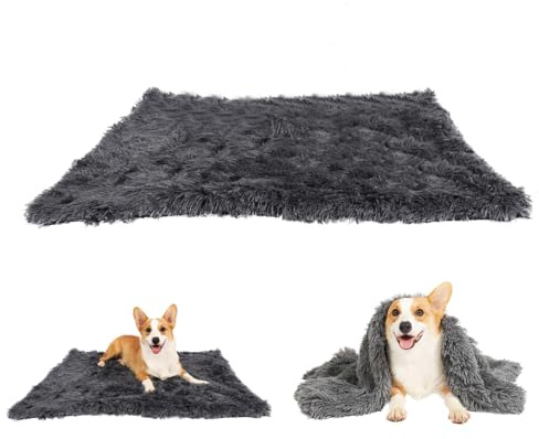 KGDUYC PDecken für Hunde,Plüsch-Haustiermatte, doppellagige Haustierdecke, kleine und mittelgroße Hundematte und Katzendecke (56 x 36 cm)