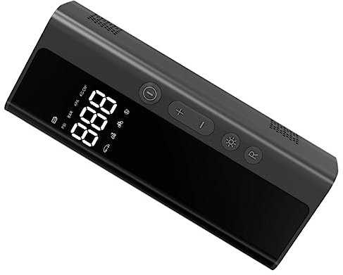 BCOATH Elektrische Auto Reifenpumpe Digitaler Luftkompressor Tragbar Kabellos Mit Lcd Druckanzeige Kompakt Leicht Abs Material Für Kfz Und Motorrad