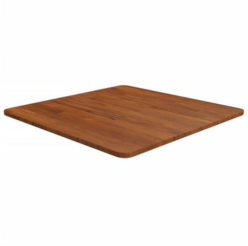 ShGaxin Tablero de Mesa Cuadrada Madera Roble marrón Oscuro 60x60x1,5cm, Tableros para Escritorios, Tableros para Mesas De Comedor - 343016