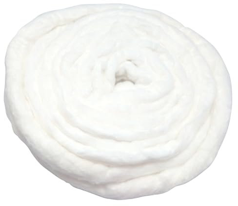 Bobina de Belleza Bolas de Algodón Organico Rollos de Algodón Cosmético Tiras,para Permanentes,para Salón,Belleza,Manicura,Pedicura,Cuidado