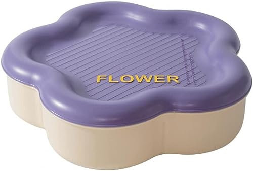 plateau de fruits， Assiette à bonbons à 6 grilles en forme de fleur avec couvercle, magasin de noix, graines de tournesol, assiette de fruits secs, plateau de stockage des aliments, articles ménagers(