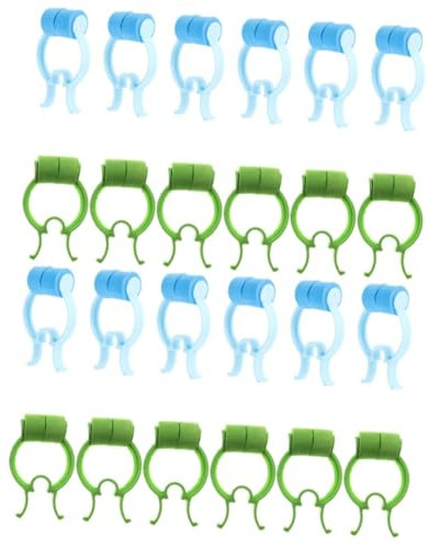 Veemoon 24pezzi Clip Per Al Naso Pratici Dispositivi Per Esercizi Respirazione Nasal Stopper Per Sanguinamento Design e Portatile Colori